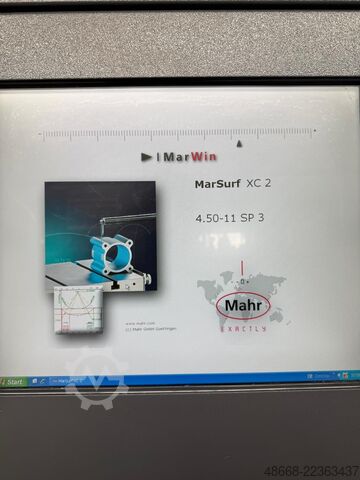 Aparelho de Medição de Superfície Rugosidade / Contorno Mahr MarSurf CD 120