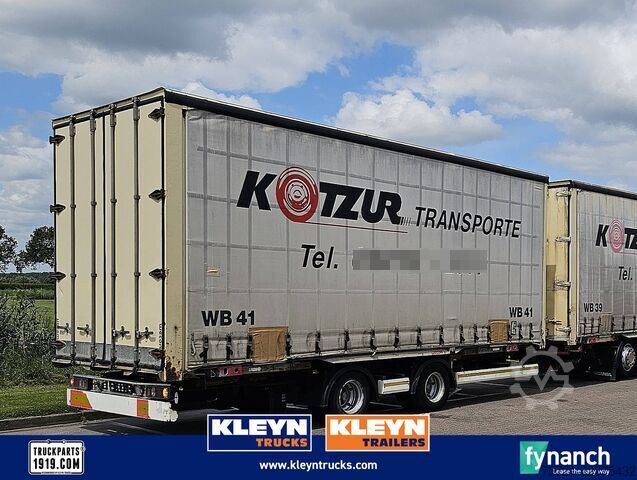 Lonas correderas KRONE ZZ 18 BDF + BOX COMBI