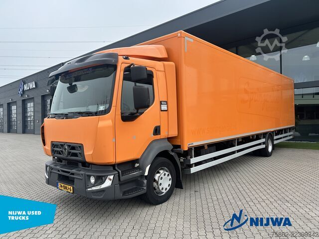 Koffer Renault D12 240 4x2 Laadklep 1500KG + Achteruitrijcamera