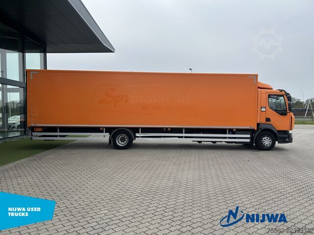 Koffer Renault D12 240 4x2 Laadklep 1500KG + Achteruitrijcamera