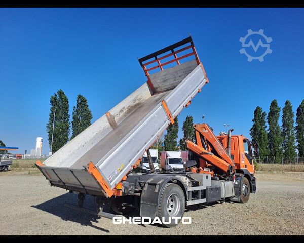 Standard trækkerunit IVECO AD190D42 - CASSONE RIB. TRILATERALE CON GRU DIETRO CABINA