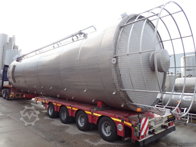 Silo de făină din aluminiu, 80 m³, ø 3.500 mm Ruwega 