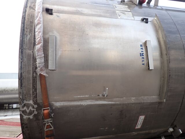 Silo de făină din aluminiu, 80 m³, ø 3.500 mm Ruwega 