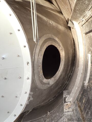 Silo de făină din aluminiu, 80 m³, ø 3.500 mm Ruwega 