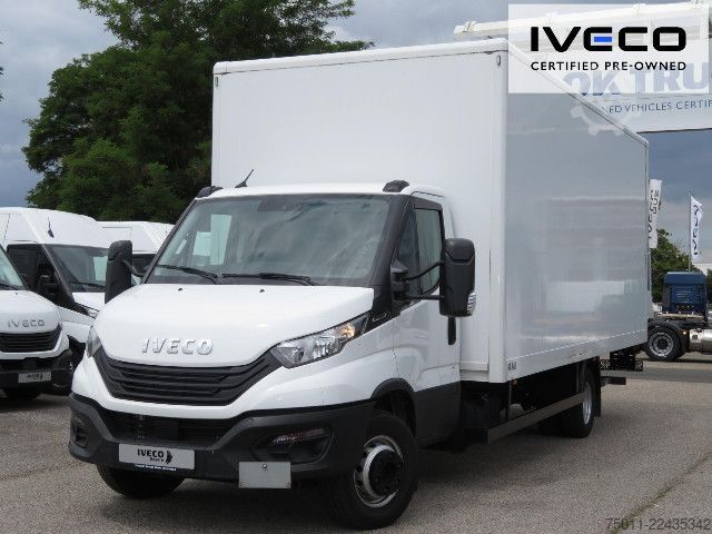 Furgons ar kasti IVECO Daily 70C18HA8/P Koffer/LBW Klima, NL 3228kg