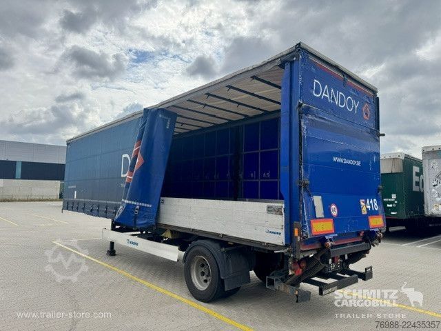Semiremorcă deschisă cu prelată Krone Curtainsider Standard Ladebordwand