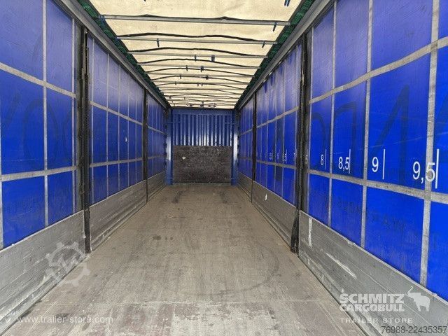 Semiremorcă deschisă cu prelată Krone Curtainsider Standard Ladebordwand