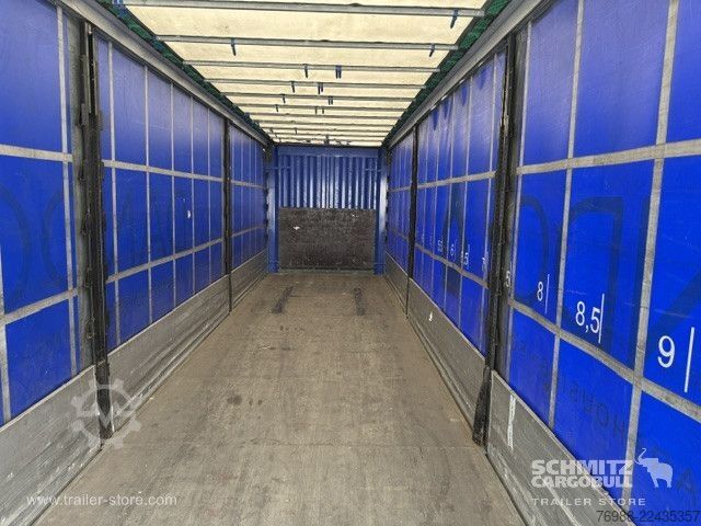 Semiremorcă deschisă cu prelată Krone Curtainsider Standard Ladebordwand