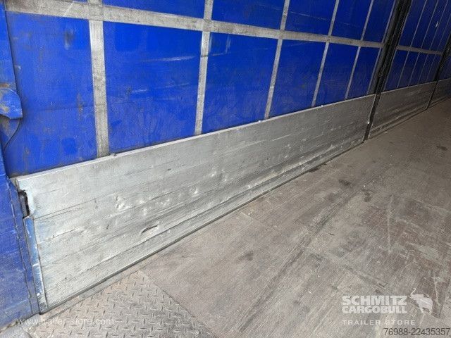 Semiremorcă deschisă cu prelată Krone Curtainsider Standard Ladebordwand