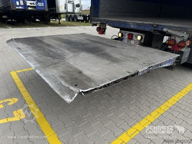Semiremorcă deschisă cu prelată Krone Curtainsider Standard Ladebordwand