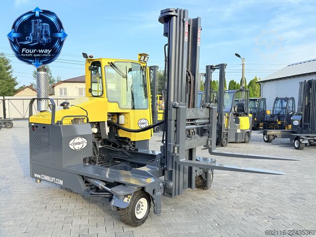 Carretilla retráctil de 4 vías Combilift C4000 DIESEL TRIPLEX 6000 FORK POSITIONE