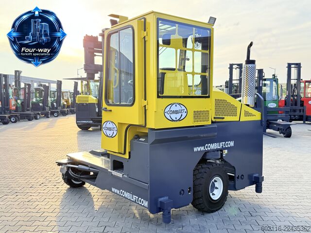 Carretilla retráctil de 4 vías Combilift C4000 DIESEL TRIPLEX 6000 FORK POSITIONE