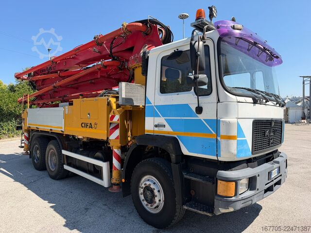 Concrete pump truck MAN 33 362 DF