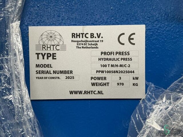  PROFI PRESS 100T M/H-M/C-2, Workshop-press