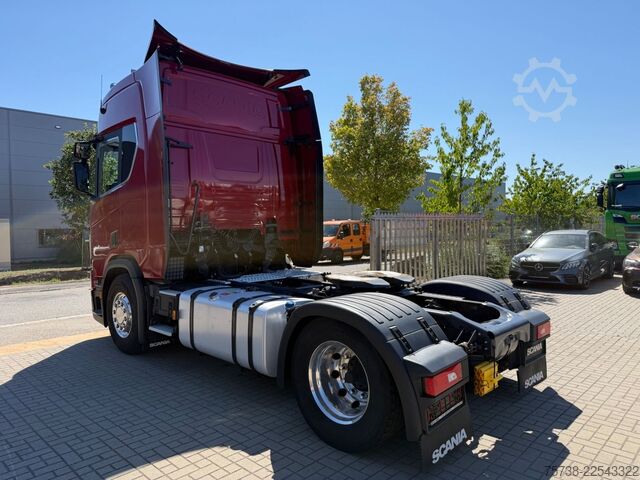 หัวลากมาตรฐาน SCANIA R500 /Retarder/VOLLLUFT/Leder/Navi/EURO6D/Alu