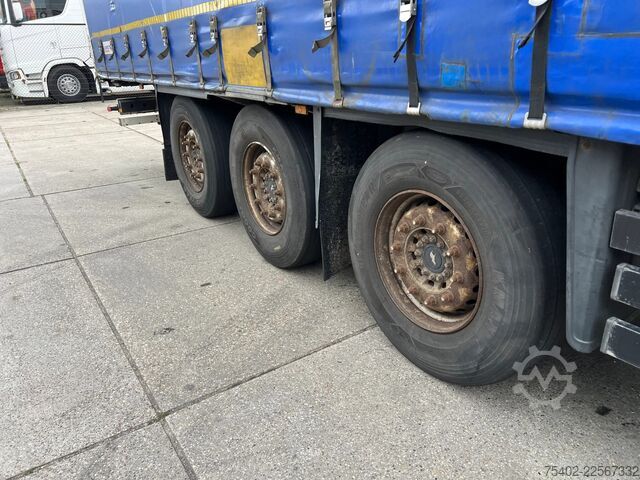 Gomuar rrëshqitës Schmitz Cargobull N/A SCB*S3T / Tautliner / Disc brakes