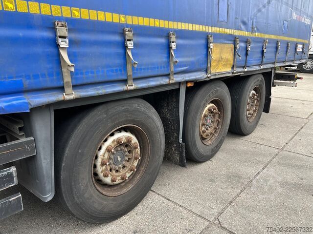 Gomuar rrëshqitës Schmitz Cargobull N/A SCB*S3T / Tautliner / Disc brakes