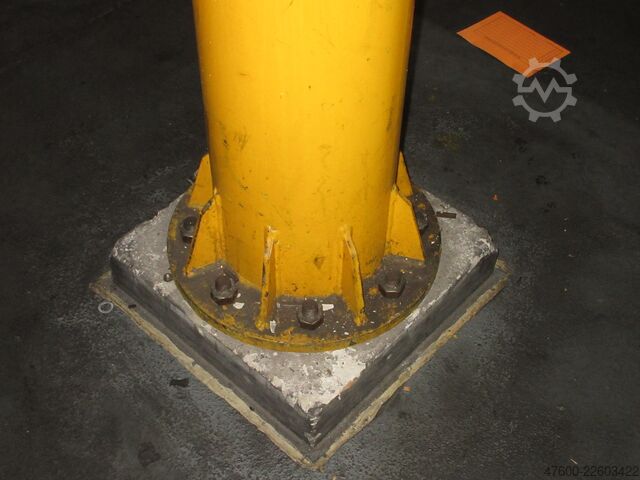 立柱旋转吊车、旋转吊车、链式提升机 ABUS Kran Drehkran Schwenkkran 500KG VS 0,5t 500Kg 2,5m Abus + GM Kettenzug