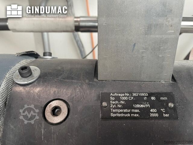 Stroj na spracovanie plastov Krauss Maffei 300-1400 CX MC6