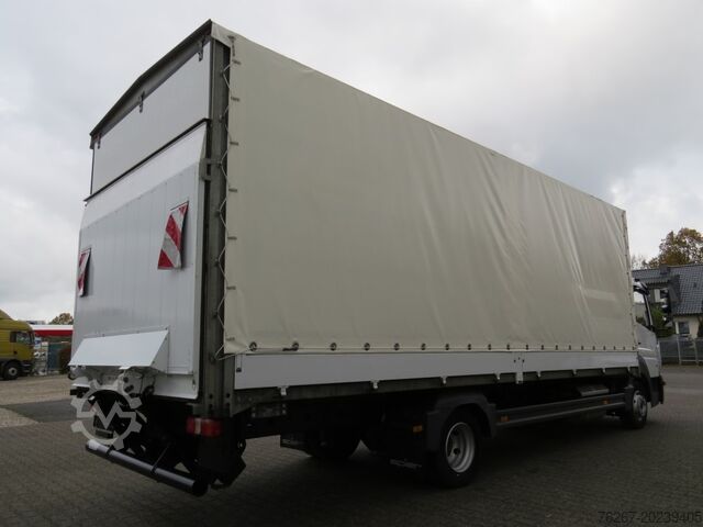 Atego 816 L plan med presenning 7,2 m og bakløfter Mercedes-Benz Atego 816