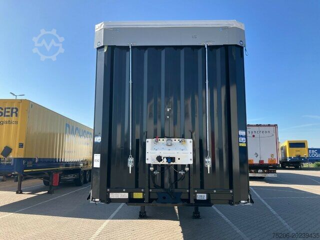 Åpen semitrailer med presenning Krone Mega Liner SDP 27 eLG50-CS