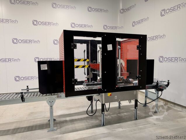 เครื่องขึ้นรูปกล่อง + เครื่องปิดผนึกด้วยเทป Soco System BE 2300 ATS L + T-4000