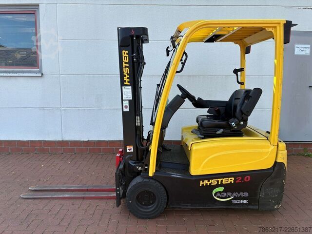 Elektrický 3kolový vysokozdvižný vozík Hyster J 2.0 XNT MWB