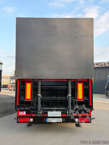 Otevřený návěs s plachtou SCHWARZMÜLLER Gabelstapler-Transporter, 2-teilige LBW, MIETEN?
