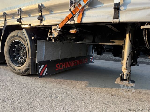 Otevřený návěs s plachtou SCHWARZMÜLLER Gabelstapler-Transporter, 2-teilige LBW, MIETEN?
