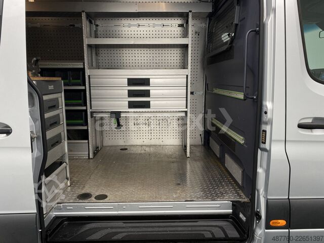 ون با سقف بلند MERCEDES-BENZ Sprinter 516 CDI *WERKSTATT* 360°+AHK+STANDHEIZU