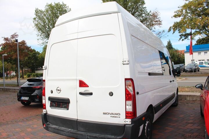 Furgoneta de caja alta OPEL Movano B Doka L3H3 6 Sitzer AHK Navi