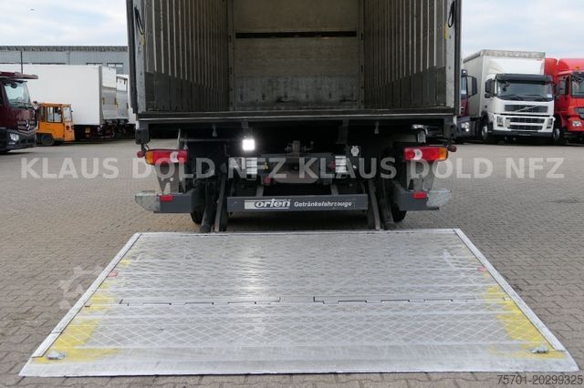 Xe tải thùng bạt sàn phẳng RENAULT Premium 430 Getränkewagen Lift-/Lenkachse EU5