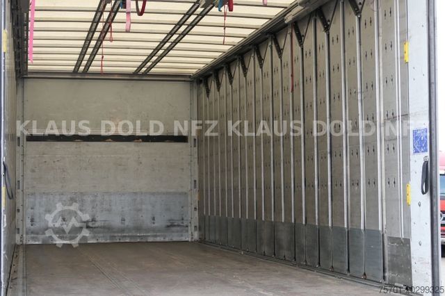 Xe tải thùng bạt sàn phẳng RENAULT Premium 430 Getränkewagen Lift-/Lenkachse EU5