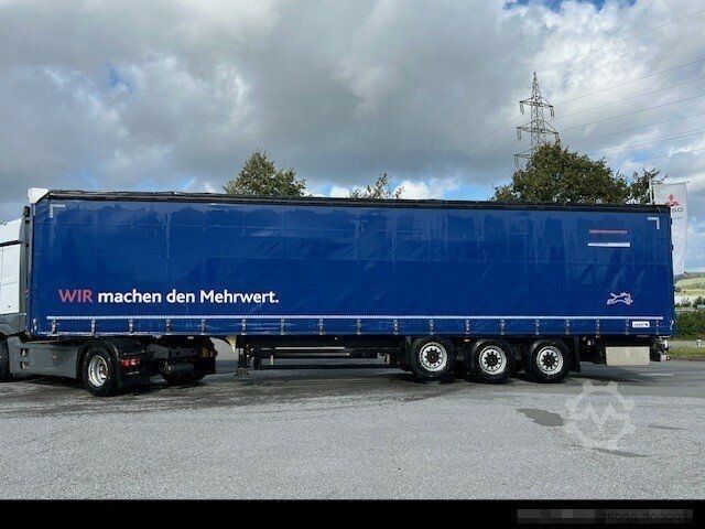 Sættevogn SCHMITZ CARGOBULL SCS 24/L-13.62 EB Curtain+Edscha+Lift+Staukasten