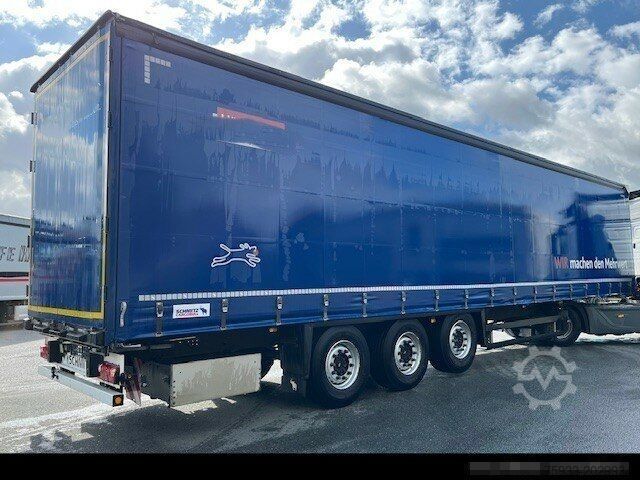Sættevogn SCHMITZ CARGOBULL SCS 24/L-13.62 EB Curtain+Edscha+Lift+Staukasten