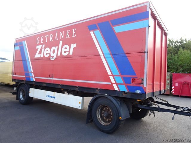 Remorcă pentru băuturi KRONE 2Achs Schwenkwand*7,3 m*2 to LBW*technisch Top!!