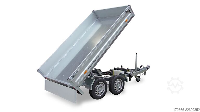  Humbaur HUK 272715 | FLEXePUMP 268X150X30CM 2700KG RÜCKWÄRTSKIPPER