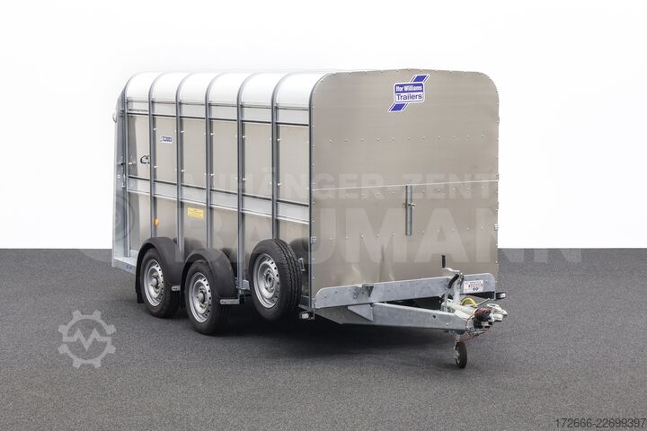  Ifor Williams TA510G | 12x6 | RAMPE-/TÜR-KOMBI 372X178X183CM VIEHANHÄNGER | 2X LÜFTUNG