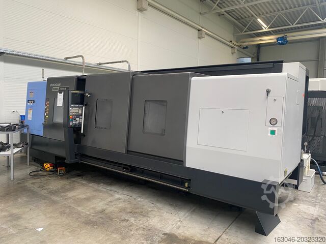 CNC стругово-фрезови център DOOSAN Puma 4100XLMC mit Lünette
