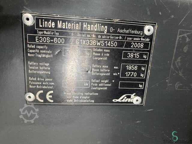 Gabelstapler Linde E 30/600