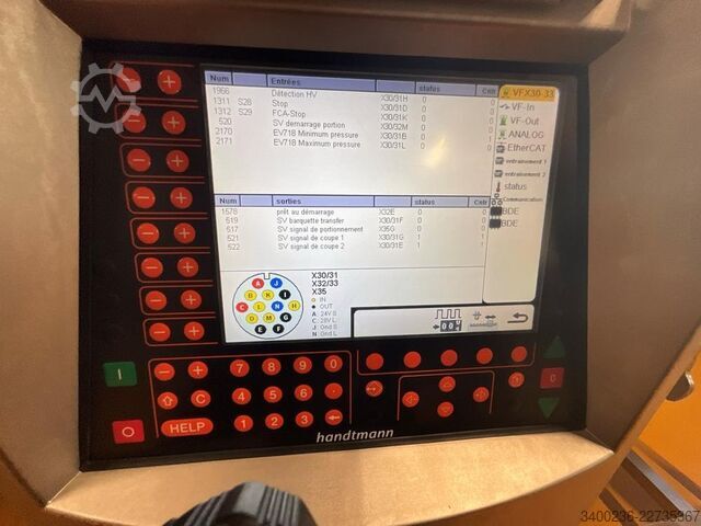 2022 HANDTMANN VF 608 PLUS 스테인리스 스틸 공급기 Handtmann VF 608 PLUS