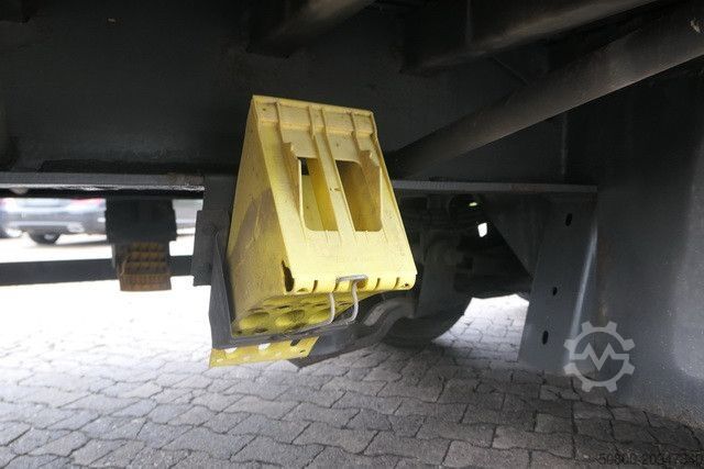 Zema kravnes piekabe MEUSBURGER MPJ 3, Rampen, Luft-Lift, Bordwände, Container