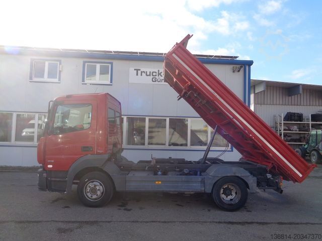Тристранен самосвален ван MERCEDES-BENZ Atego 816 AHK 3-Sitzer EU6 Meiller Kipper