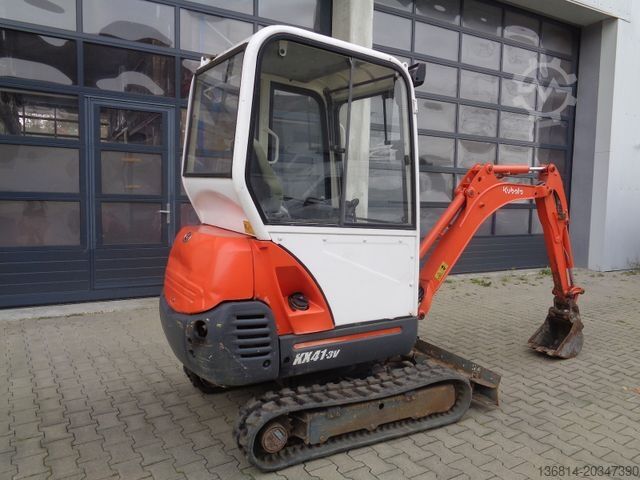 Mini ekskavatorius KUBOTA KX41-3V SW + Tieflöffel