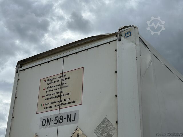 Kofer Krone DryLiner / Box / Front Damage / BPW Drum / APK ...