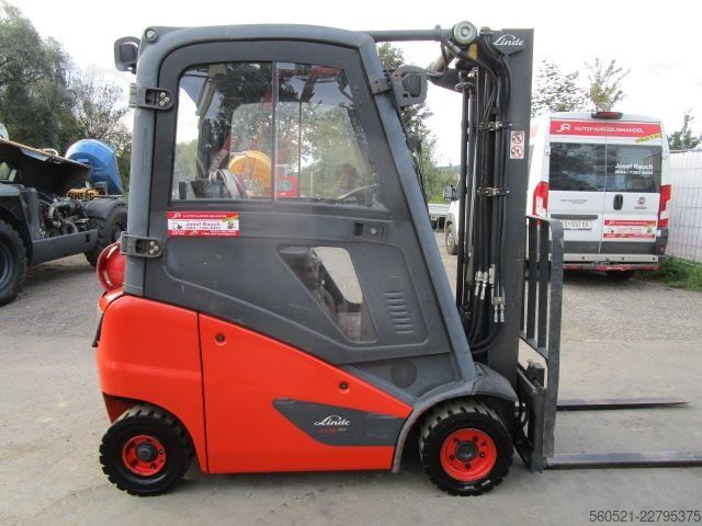 Montacargas de GLP Linde H16T GAS Triplex-Freihub + Seitenschieber