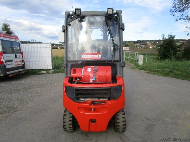 Montacargas de GLP Linde H16T GAS Triplex-Freihub + Seitenschieber