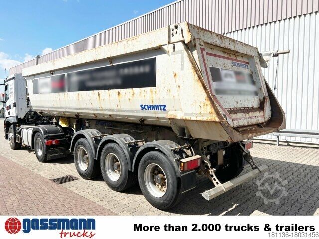 Полуремарке самосвал Schmitz SKI 24 SL 7.2, Stahlmulde ca. 27m³, Liftachse