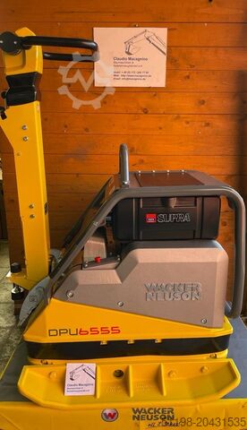 Vibratory plate Wacker Neuson DPU 6555 Heh Rüttelplatte NEU