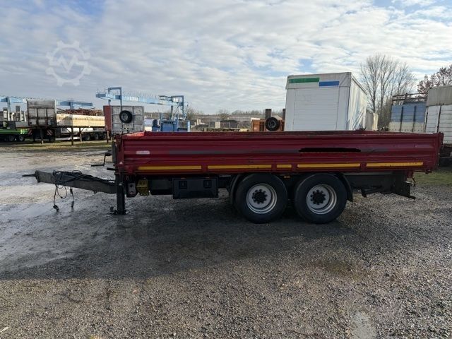 Tresidet tipphenger  TK14  14,4 t Tandemkipper- Tieflader Breitbereifung